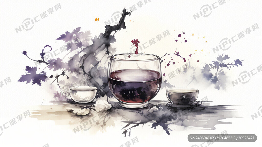 海报标题 有茶 有酒 有故事