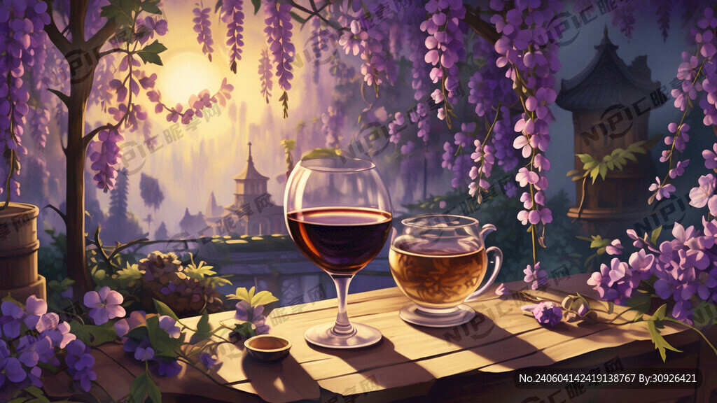 海报标题 有茶 有酒 有故事