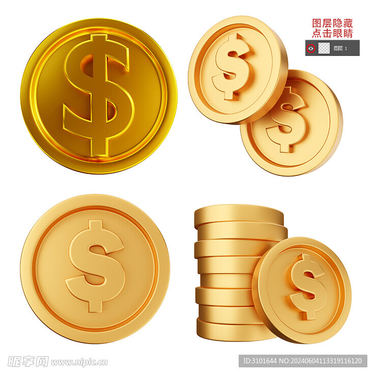 金钱素材