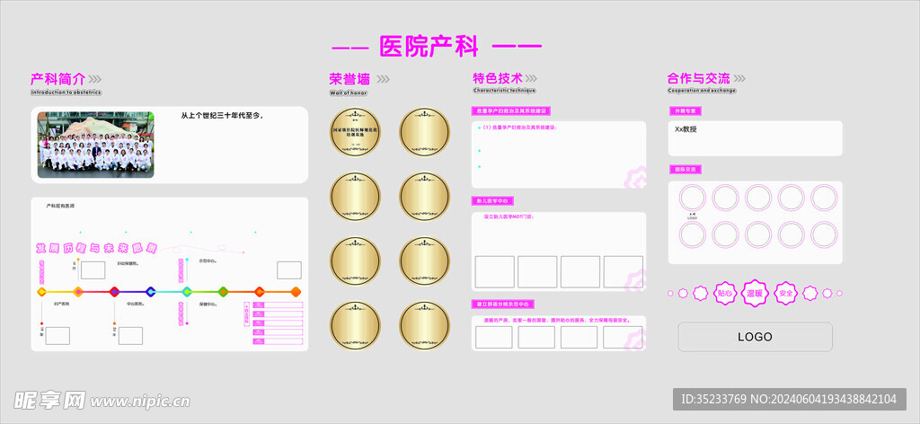 产科文化墙