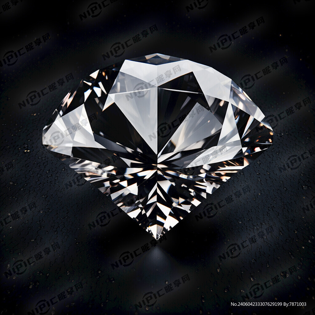 钻石  黑色 奢华