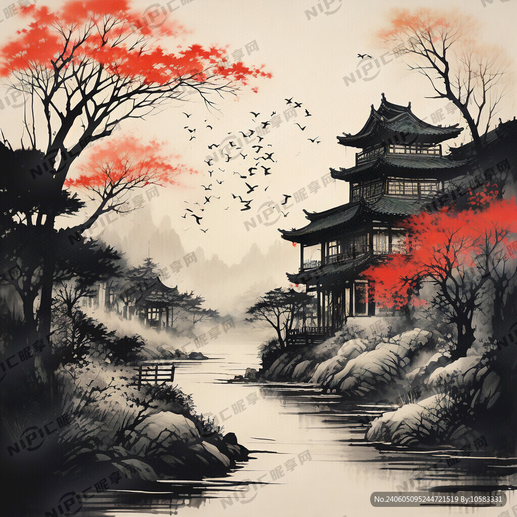 中国传统木版画作品进社区进行活