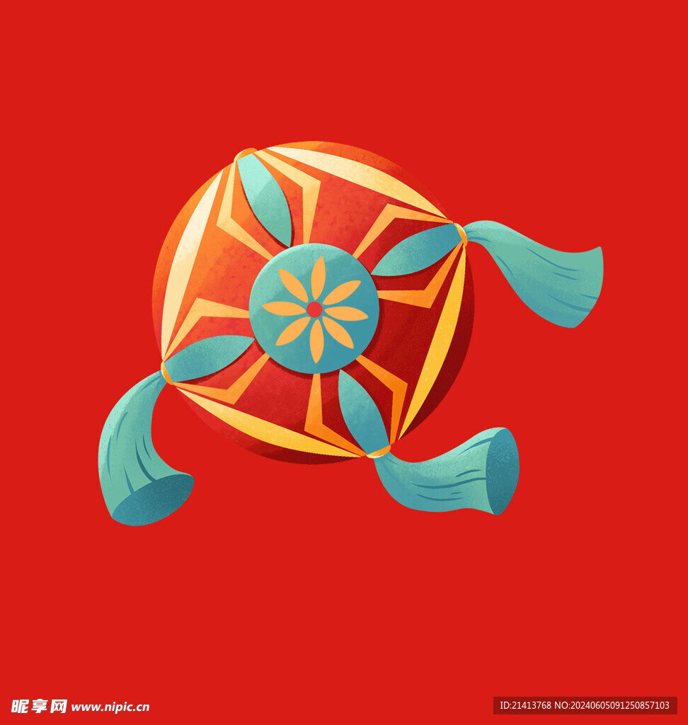 手绘绣球素材 