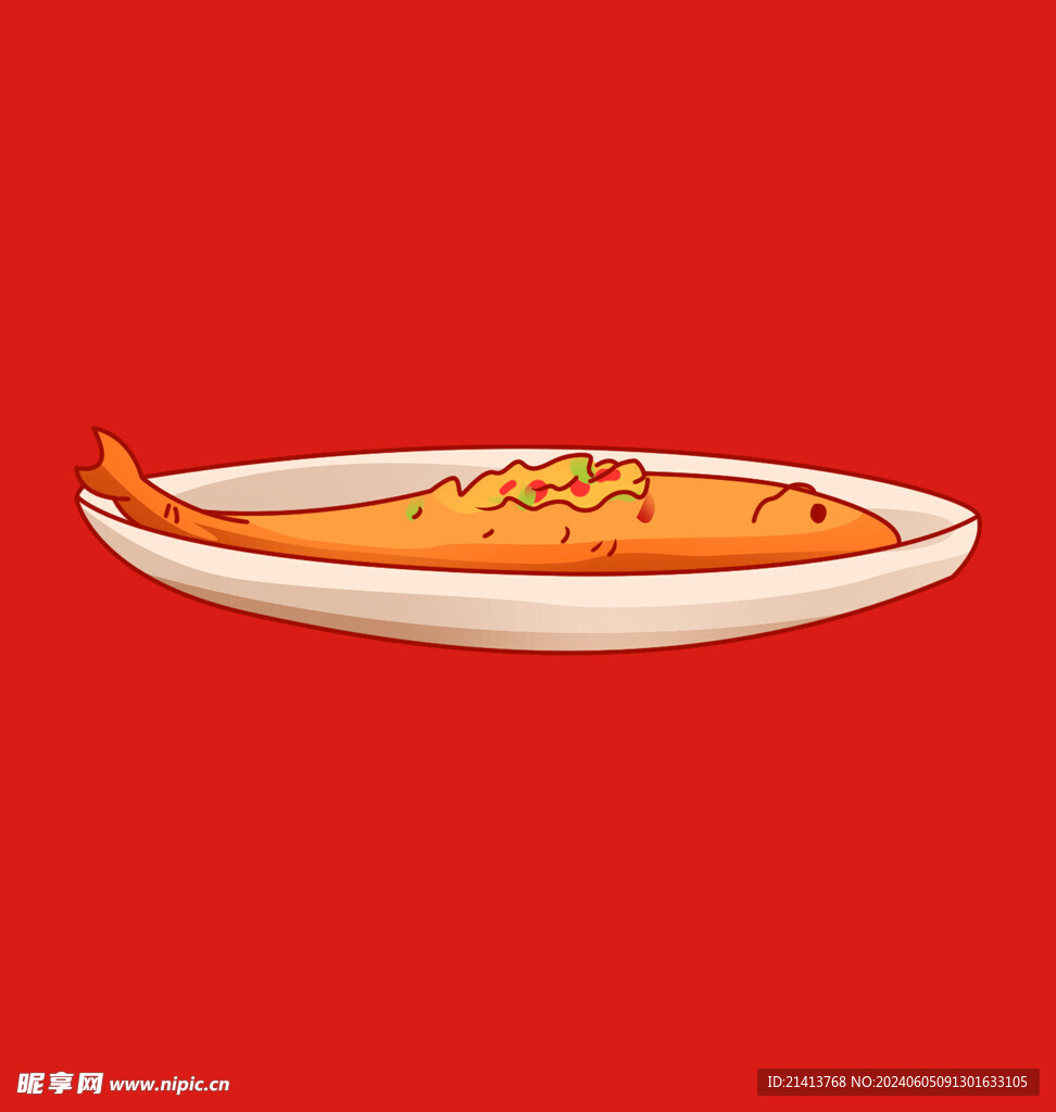手绘美食佳肴 