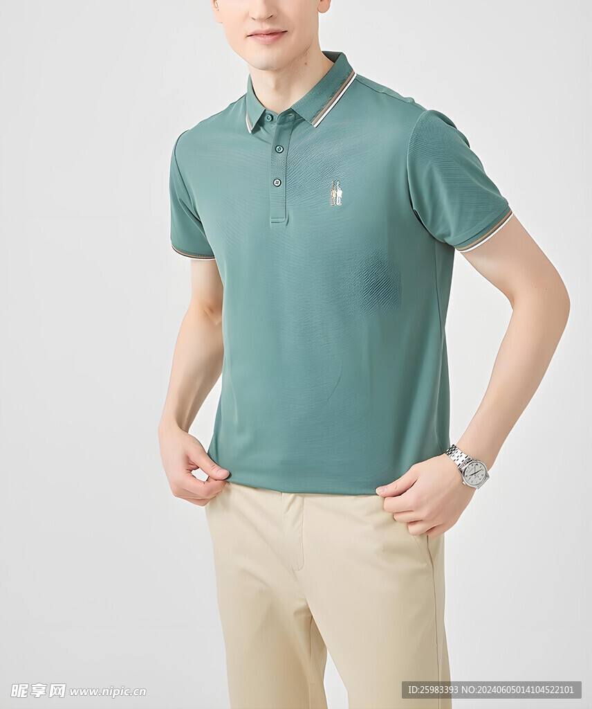 休闲的男孩