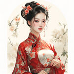 古典旗袍美女