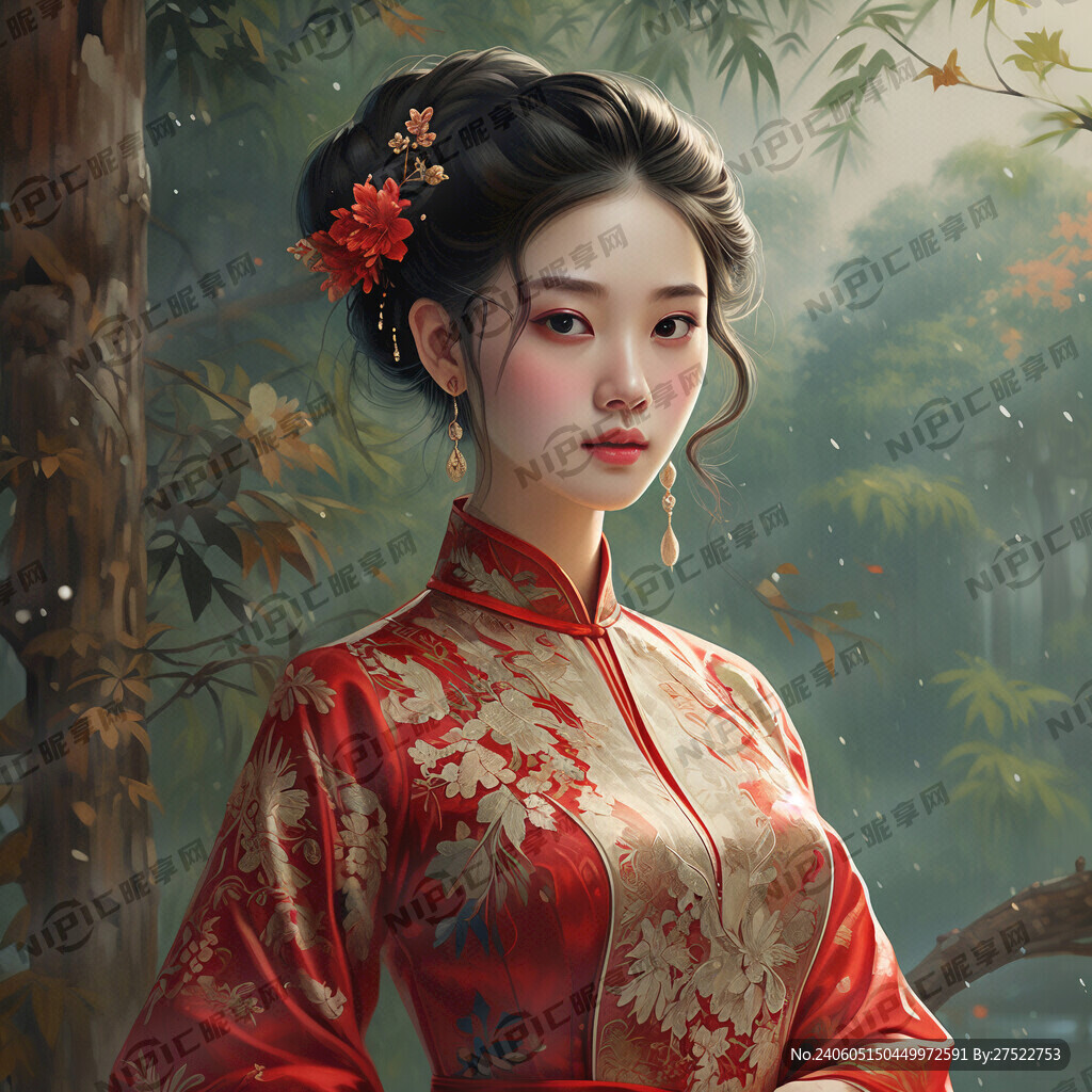 古典旗袍美女