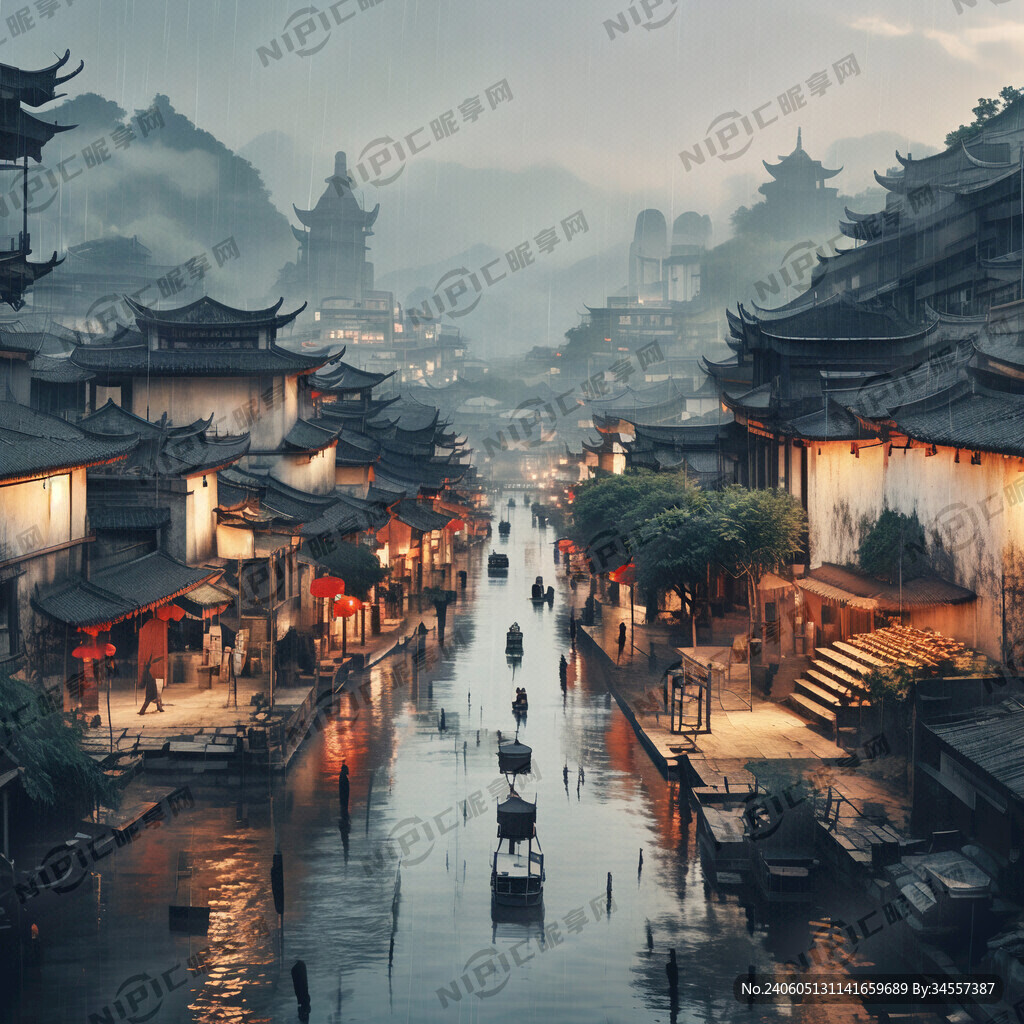 古镇简约