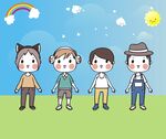 幼儿园幼儿卡通孩子