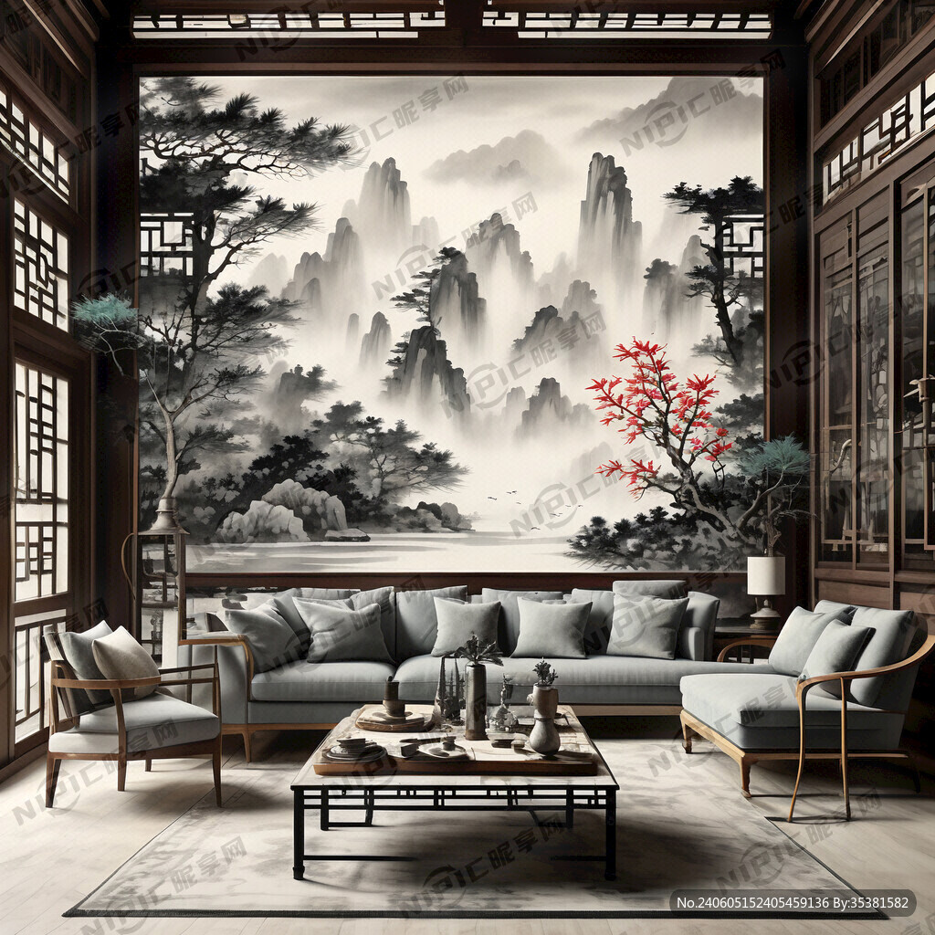 天青色底色