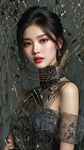 丝网美女模特