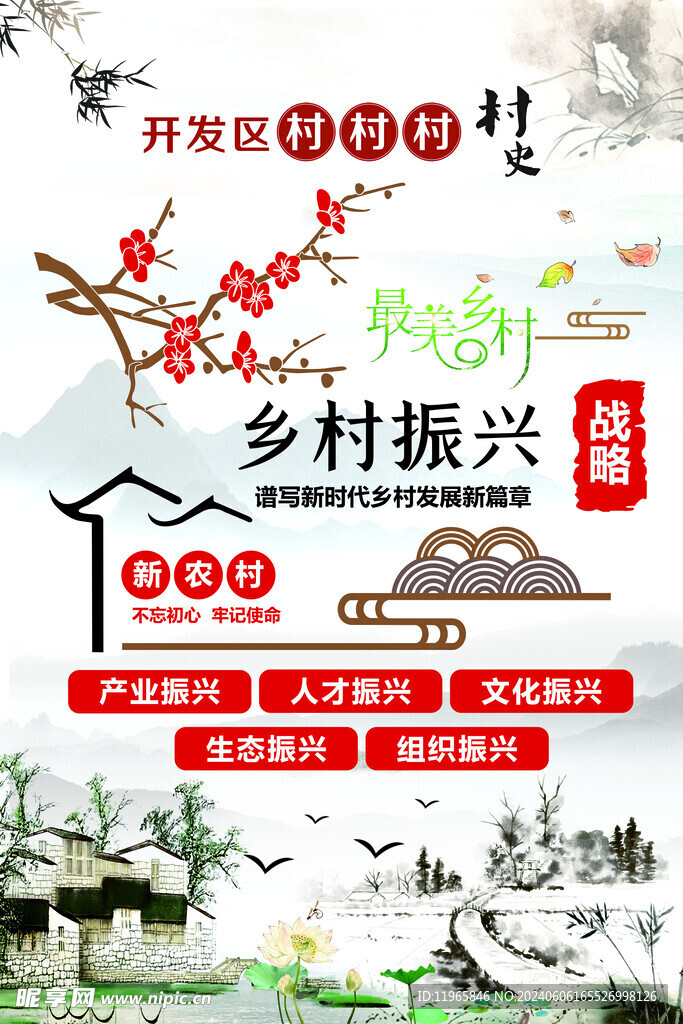 美丽乡村展板