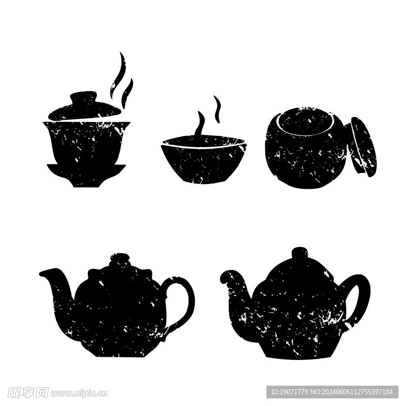 茶文化插画