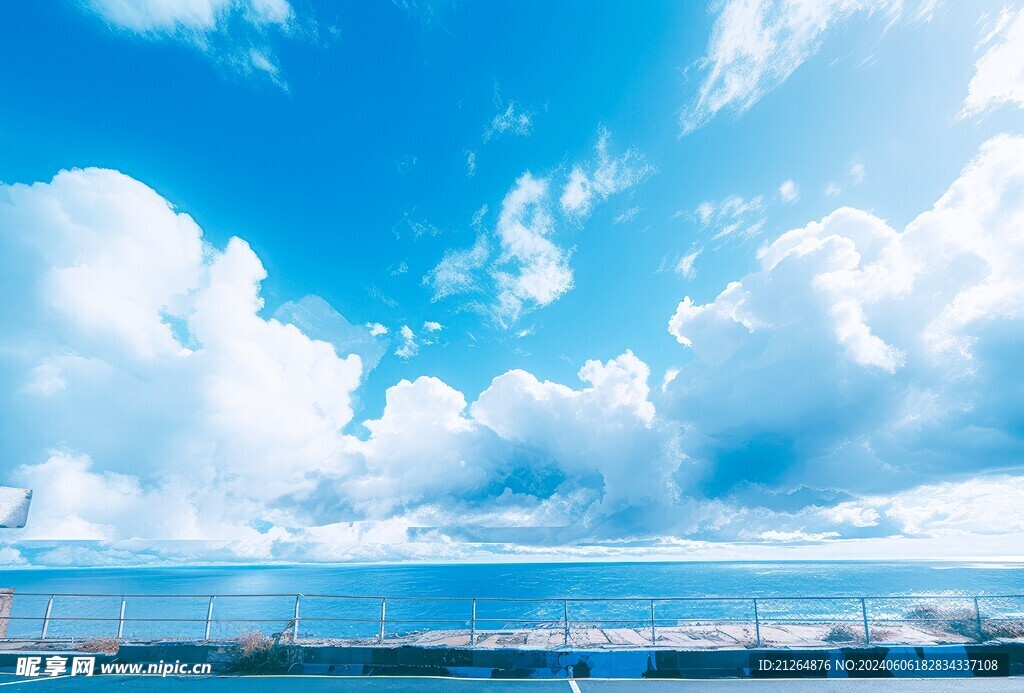 蓝色天空贴图