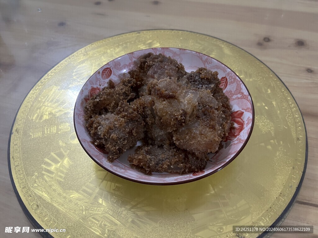 客家菜肴米末肥肉