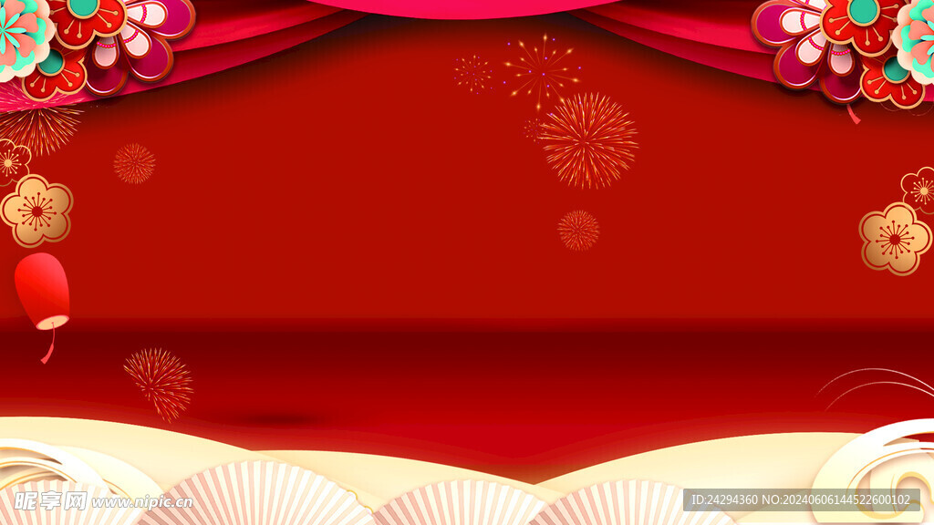 红色海报