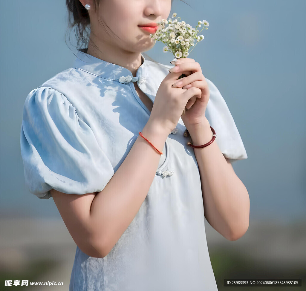 休闲的女孩