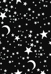 数码印花 矢量图  星空