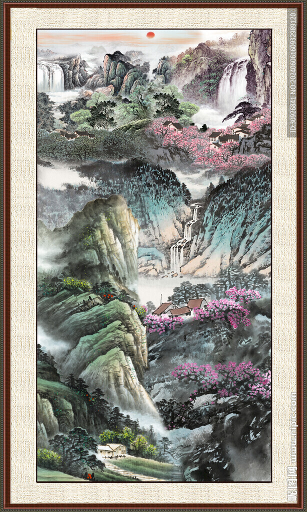 山水画 