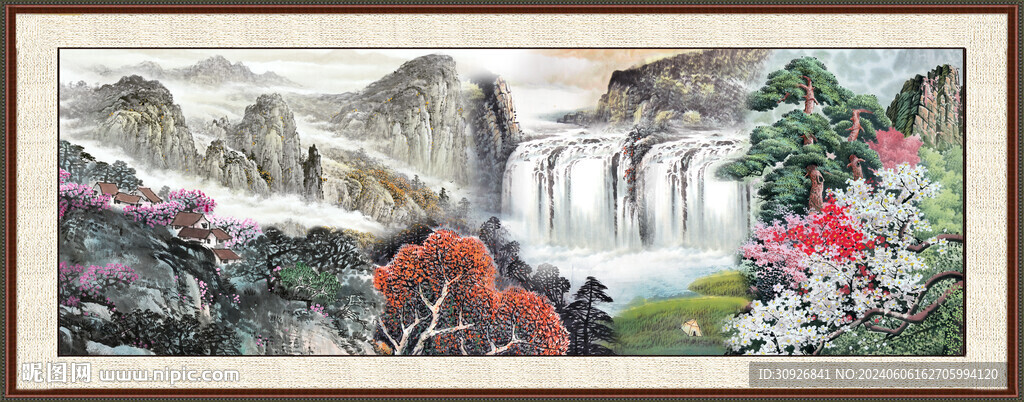 山水画 