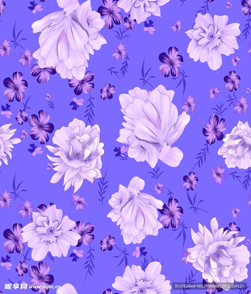 手绘花  