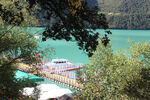 林芝自然景观巴松措湖心岛