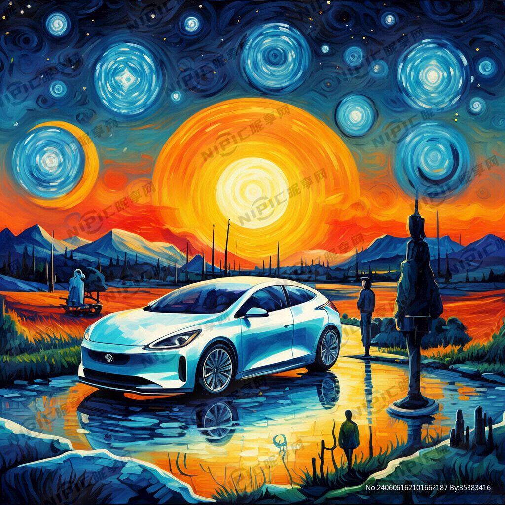新能源汽车等元素