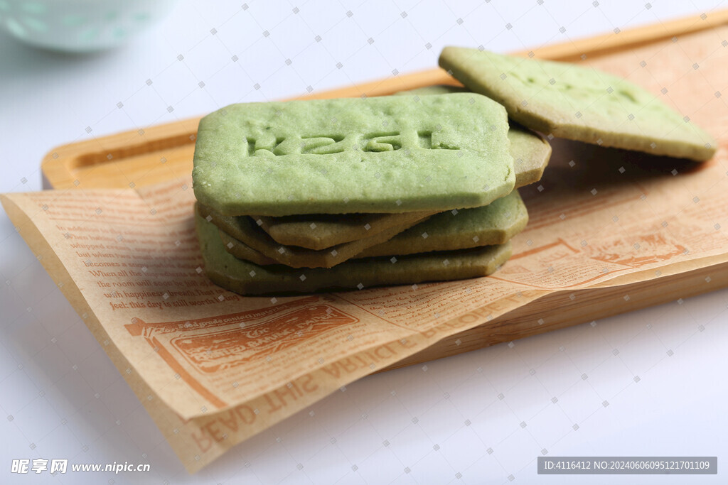 绿茶饼干