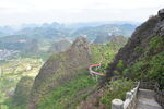 阳朔郊外的山景