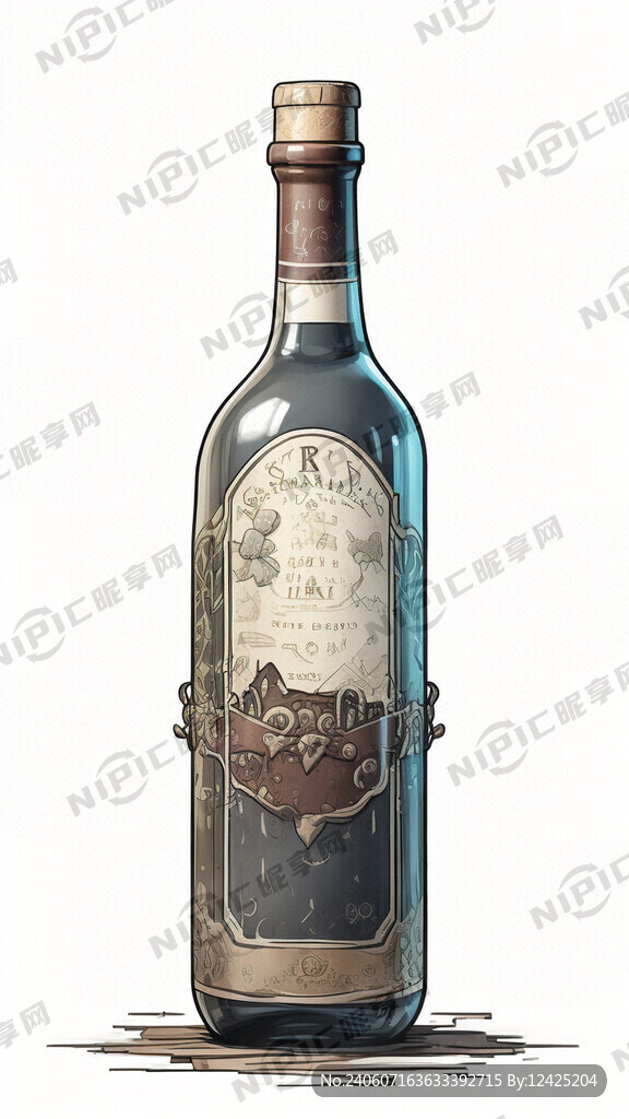 酒瓶 用作背景