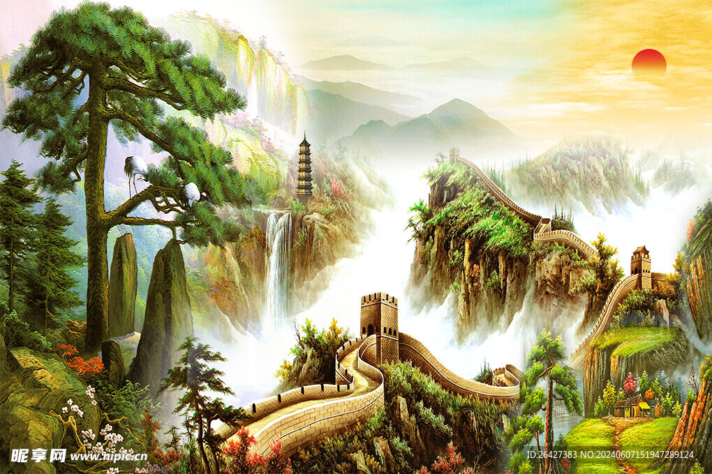 山水画
