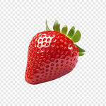 高清草莓抠图素材