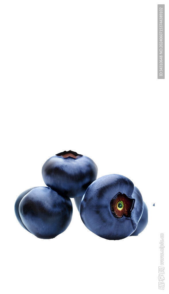 蓝莓水果食物果实好吃的