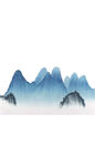 山峰高山群山国画古风山林免抠