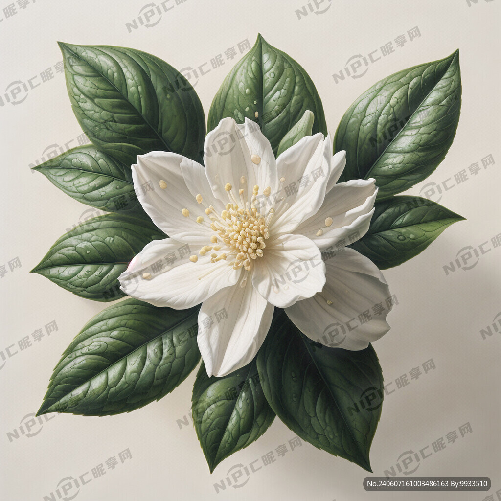一朵茉莉花