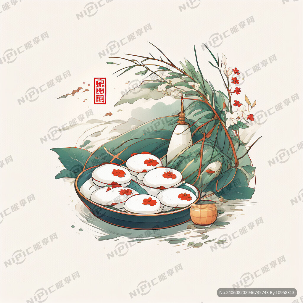 端午节的海报