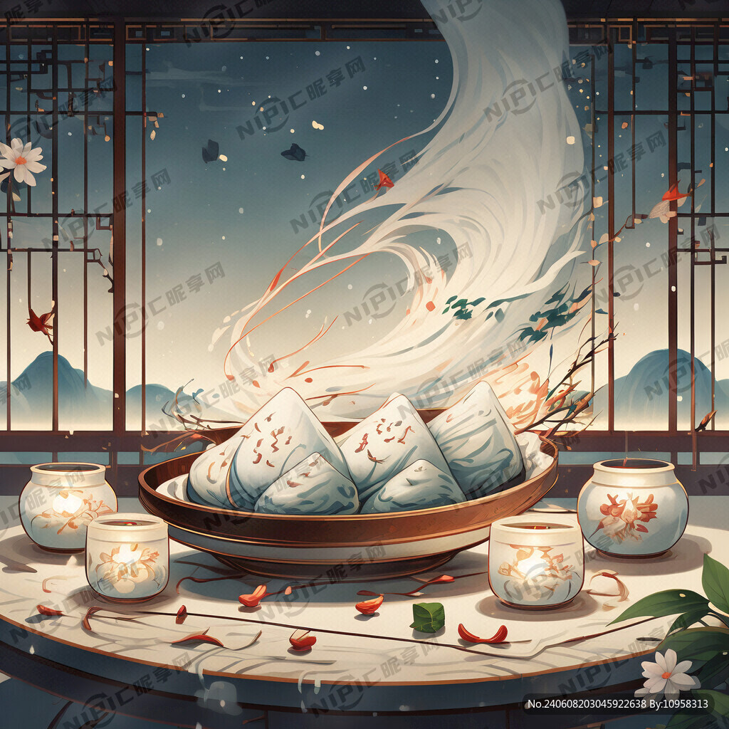 端午节的海报