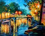彩色油画           
