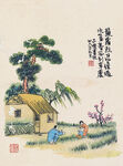 丰子恺国画          