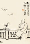 丰子恺国画          