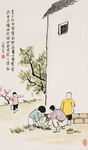 丰子恺国画          