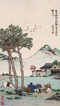 丰子恺国画          