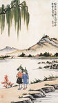 丰子恺国画          