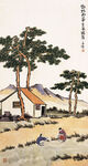 丰子恺国画          