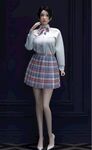 C4D模型 女孩