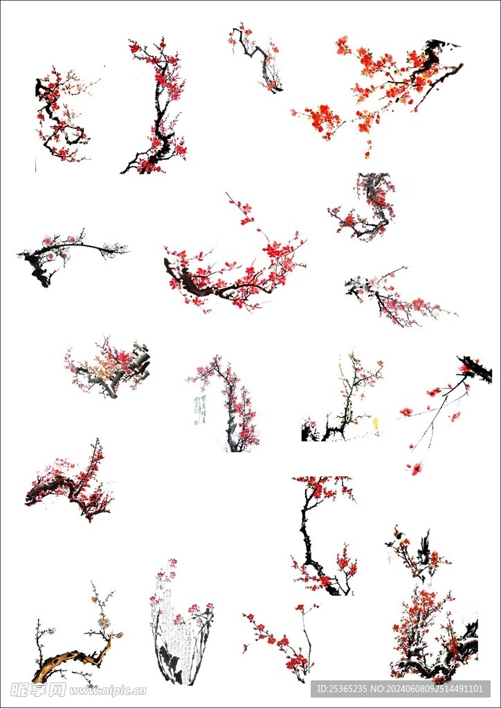 梅花素材