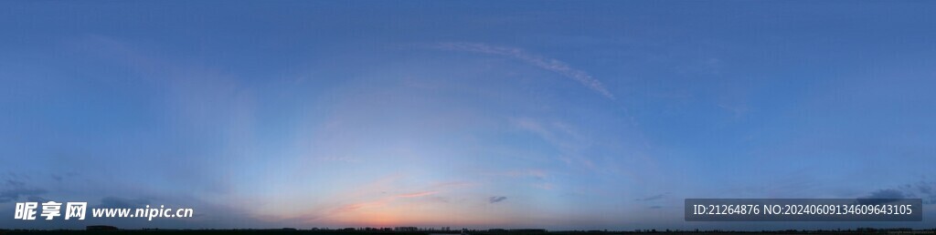 蔚蓝天空 