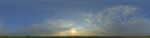 日落天空长图 