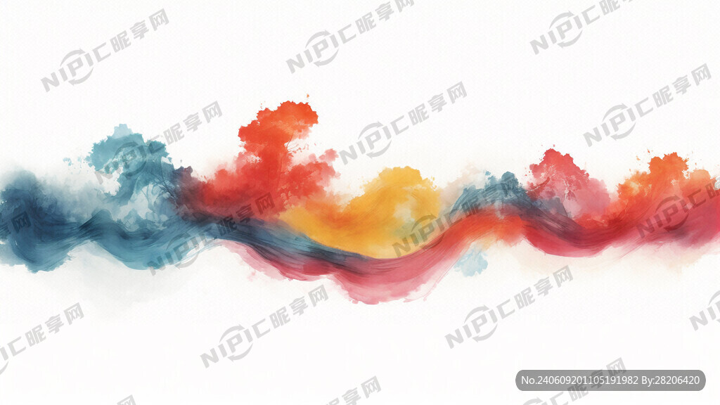 中国风 现代 图可上下相接