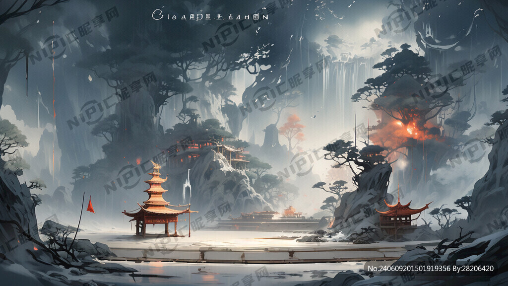 超现实 想像 概念插画